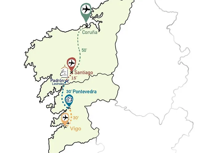 Tatil Evi Casa Do Campo Lestrove Padrón